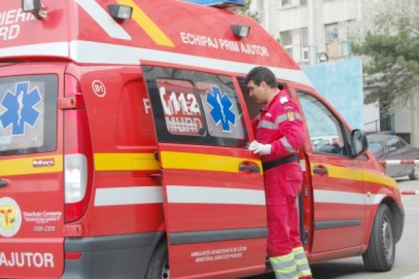 Copil de 10 luni, opărit